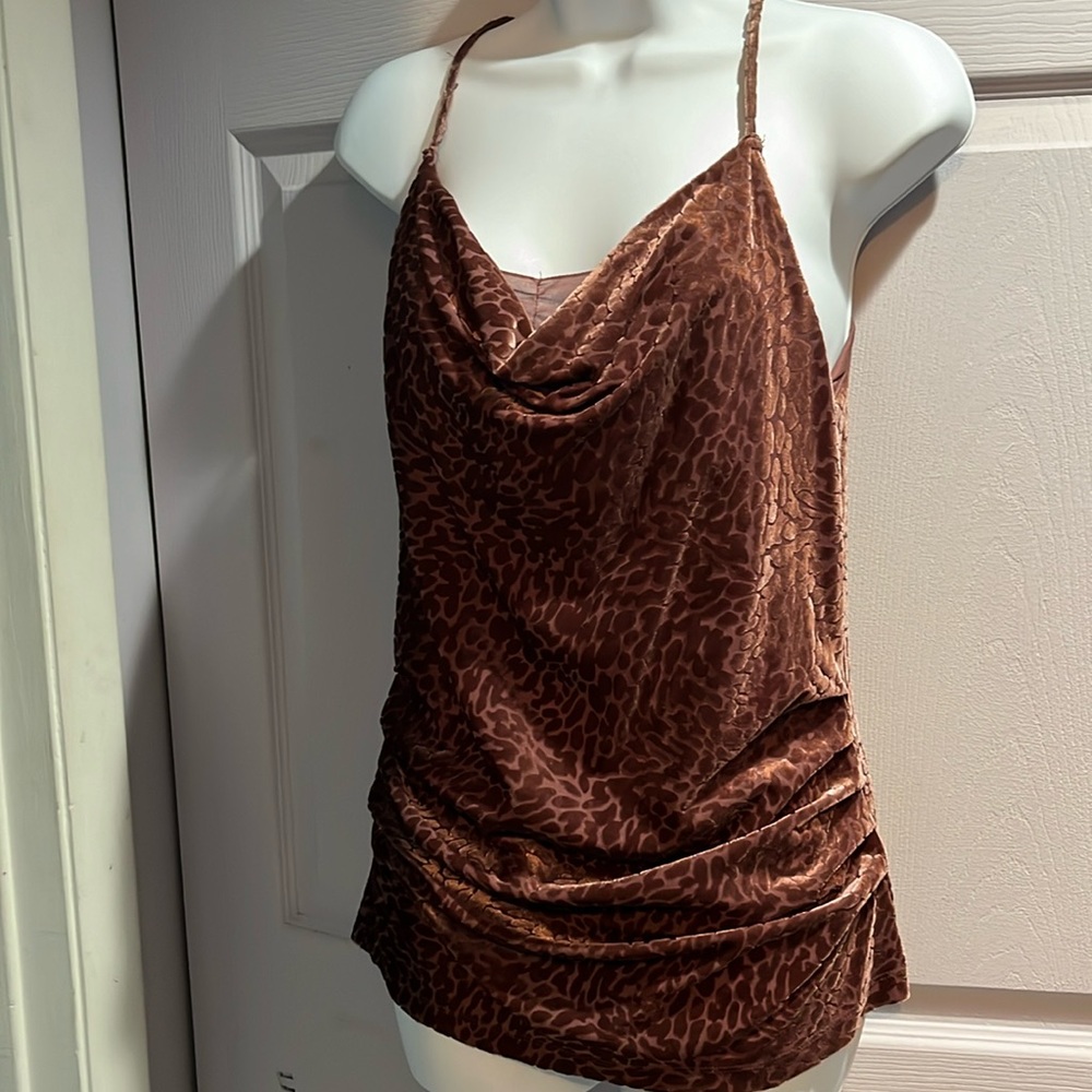 Pinkish  camisole.